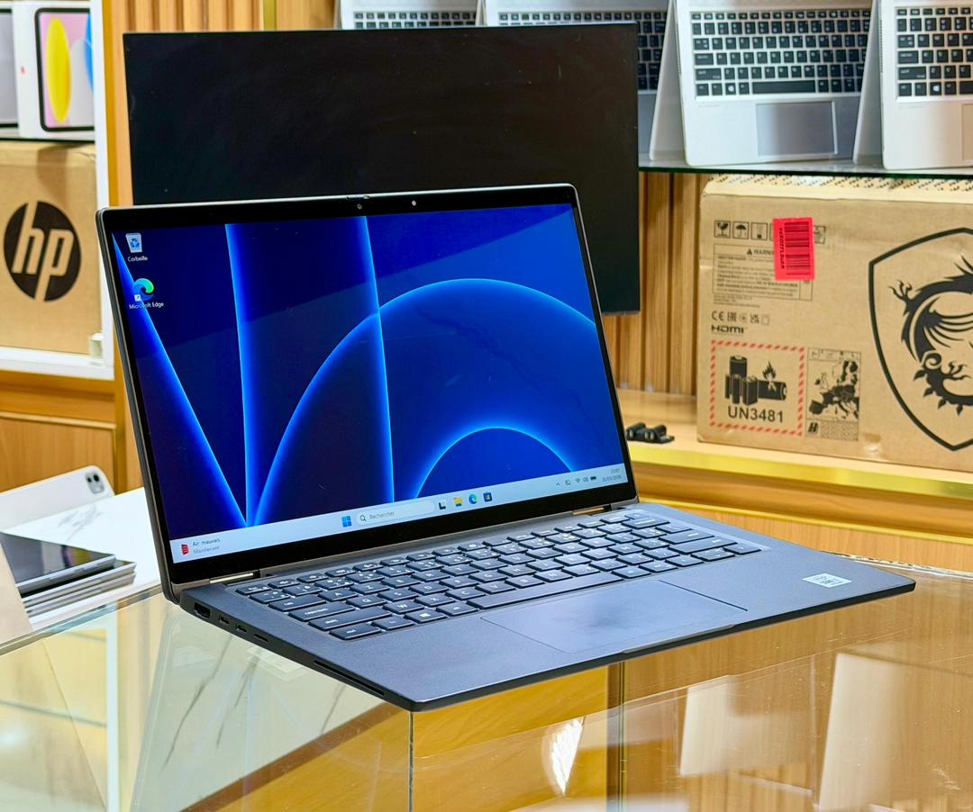 Dell Latitude 7410, Dell 2 en 1, ordinateur tactile Dakar, ordinateur i7 16Go RAM, PC portable SSD 1To, ordinateur professionnel Sénégal, laptop Dell Latitude