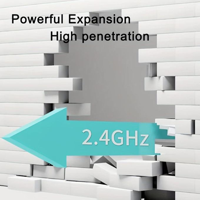 Booster Internet WiFi 2,4 GHz 300 Mbps pour étendre la portée du routeur dans plusieurs pièces